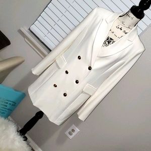 Forever 21 Ivory Blazer mini dress NWOT